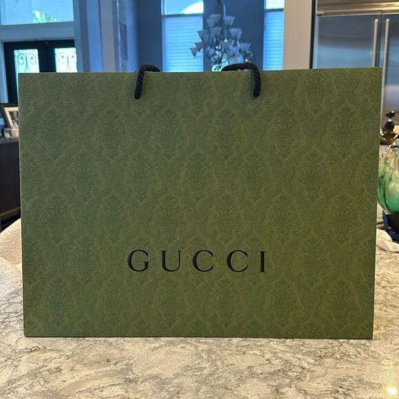 Gucci Handbags - 🛍️ Authentic Gucci Shopping Bag - 18.75” x 14” x 6.75” - Stylish and Functional